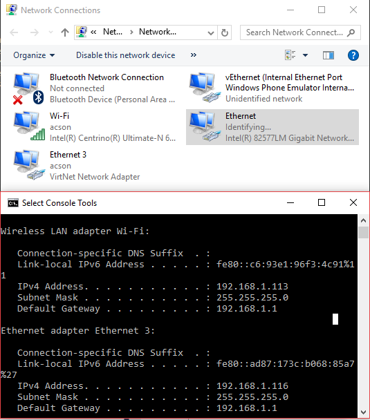 Bridging VirtNet to Wi-Fi